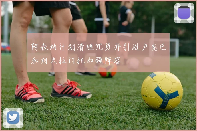 阿森纳计划清理冗员并引进卢克巴和利夫拉门托加强阵容